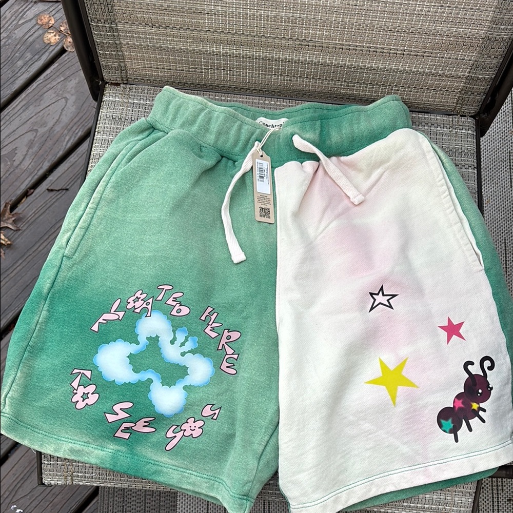 COACHTOPIA LADIES FLOAT BUTTERFLY SWEAT SHORTS-XS-SOLD OUT EVERYWHERE!